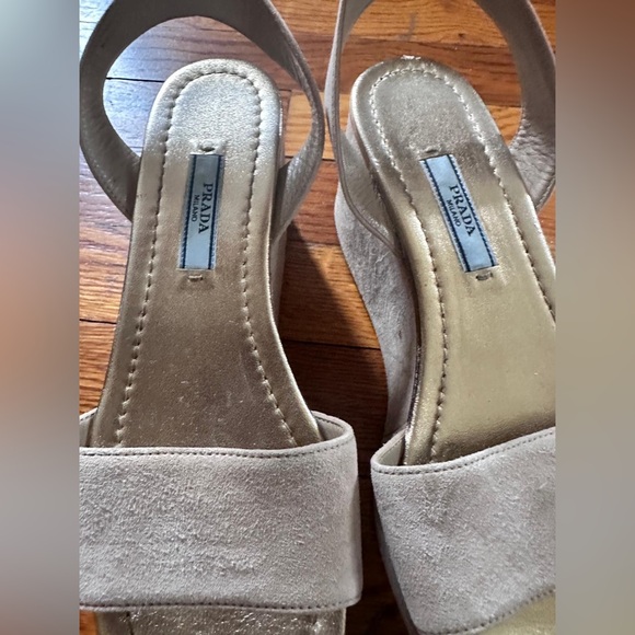 Prada Nib Platform Sandals - Picture 4 of 5